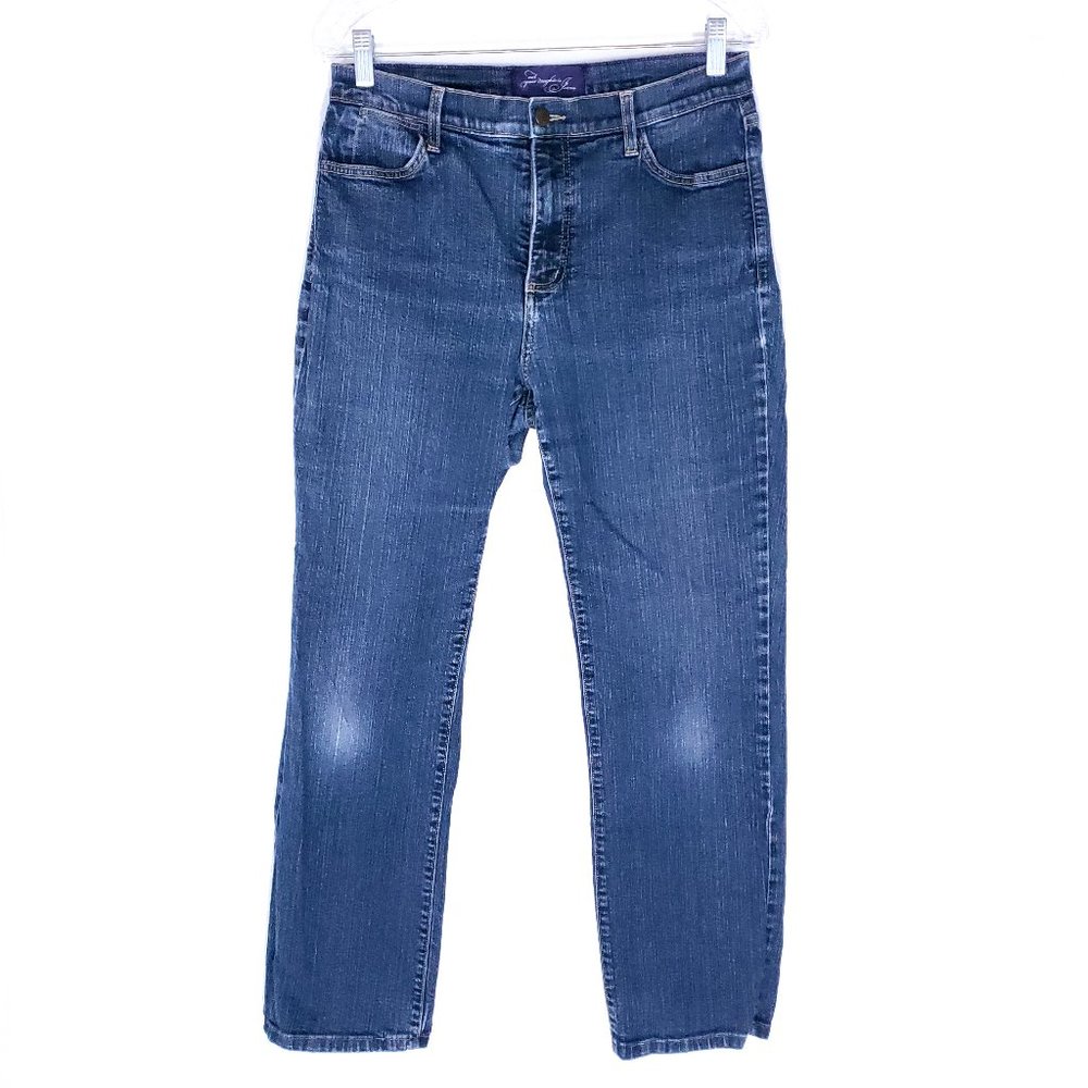 NYDJ Women Jean Mid Rise Size 12 (30x29) - USA